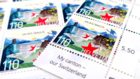 Konzept und Umsetzung der Briefmarke 1.10 CHF Kanton Wallis